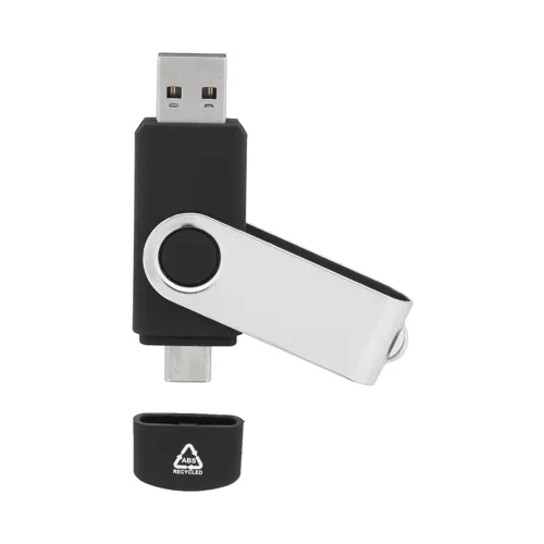 RABS OTG USB memória TwistDrive Plus Fekete 