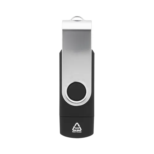 RABS OTG USB memória TwistDrive Plus Fekete 