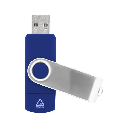 RABS OTG USB memória TwistDrive Plus Kék 