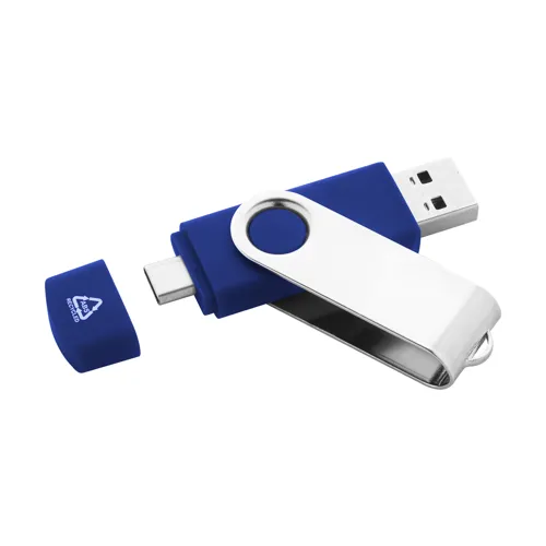 RABS OTG USB memória TwistDrive Plus Kék 