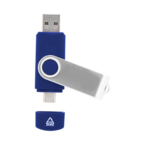 RABS OTG USB memória TwistDrive Plus Kék 