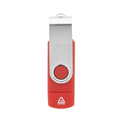 RABS OTG USB memória TwistDrive Plus Piros 