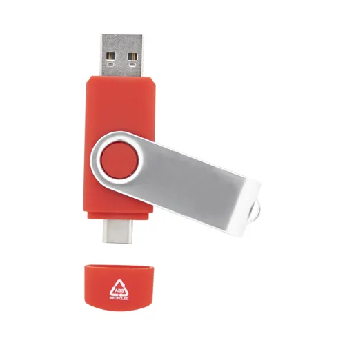 RABS OTG USB memória TwistDrive Plus Piros 