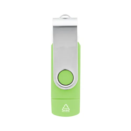 RABS OTG USB memória TwistDrive Plus Zöld 