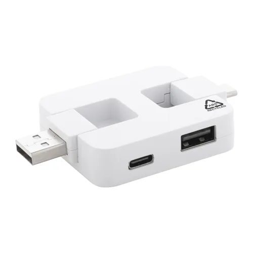 RABS USB hub Rahubu Fehér 
