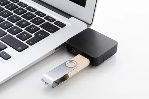 RABS USB hub Rahubu Fekete 
