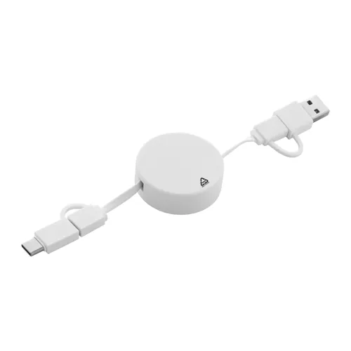 RABS USB töltőkábel Rascop Fehér 