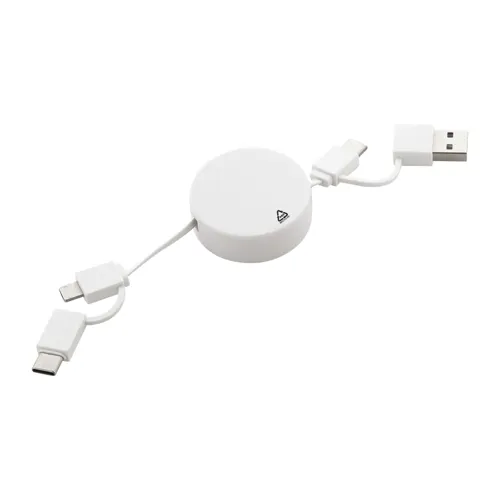RABS USB töltőkábel Rascop Fehér 