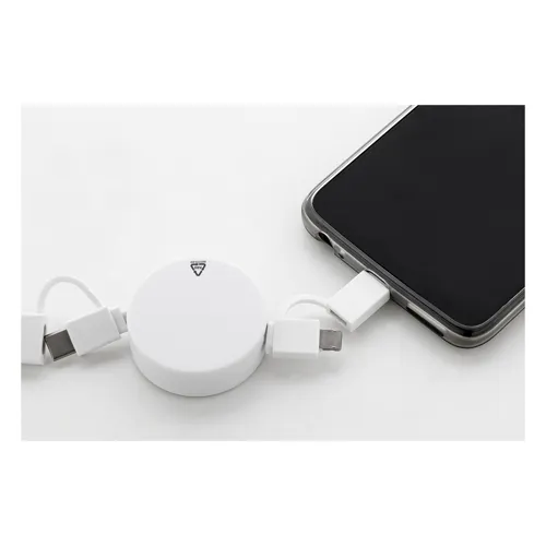RABS USB töltőkábel Rascop Fehér 