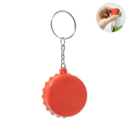 RABS üvegnyitó kulcstartó Popcap Piros 