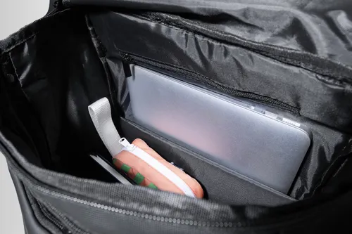 RPET dokumentum hátizsák Pullman Fekete 