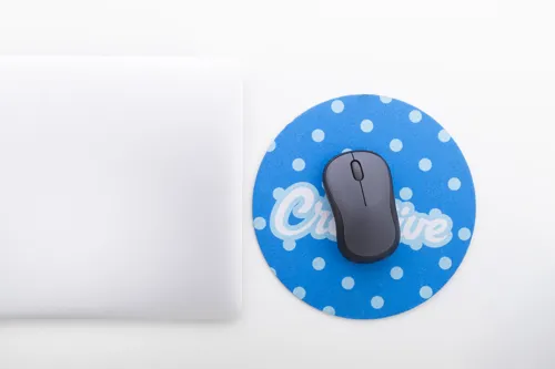 RPET egérpad CreaFelt Cursor Round Fehér 