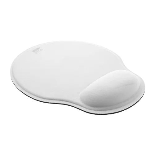 RPET egérpad Wrest Fehér 