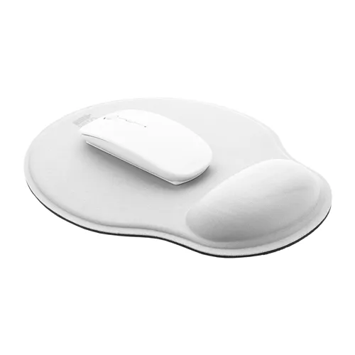 RPET egérpad Wrest Fehér 