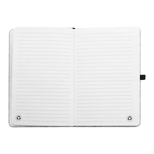 RPET filc füzet Refelt Note A5 Szürke 