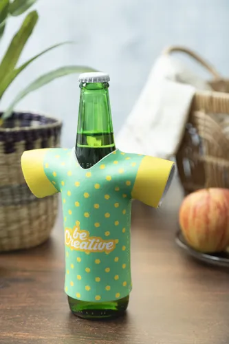 RPET sörösüveg hűtő PrintBeer Fehér 