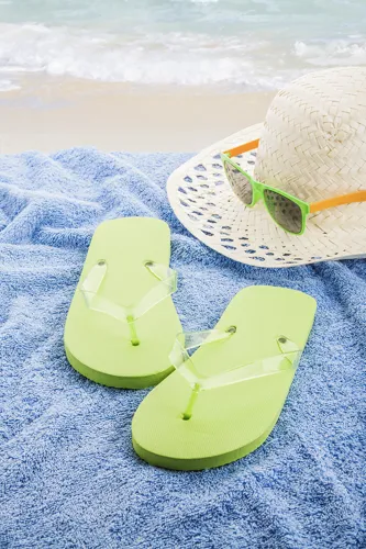 Strandpapucs Boracay Zöld 