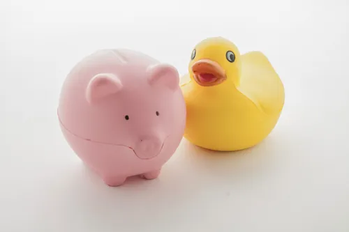Stresszlabda Quack Sárga 