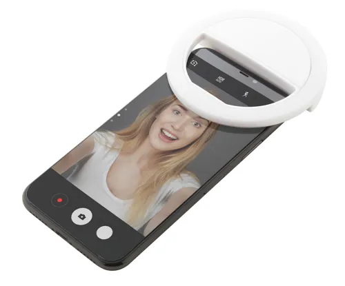Szelfi lámpa telefonra Beautily Fehér 