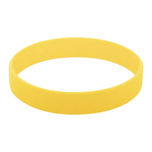 Szilikon karpánt Wristy Sárga 