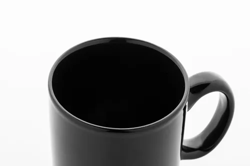 Színes kerámia bögre Kolomu Fekete 