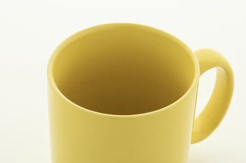Színes kerámia bögre Kolomu Sárga 