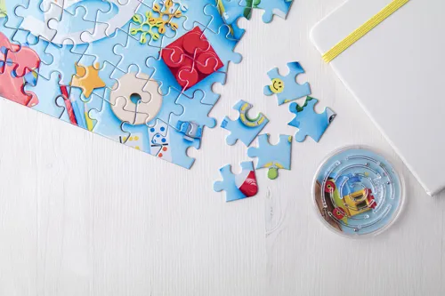 Szublimációs puzzle Suzzle Fehér 