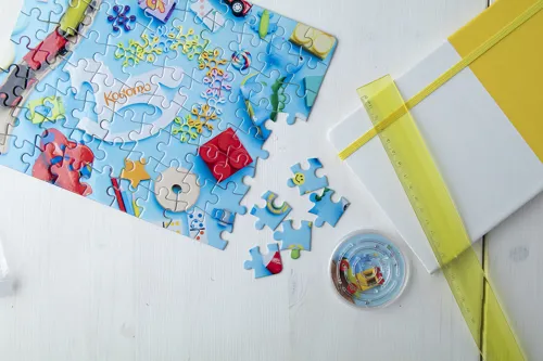 Szublimációs puzzle Suzzle Fehér 