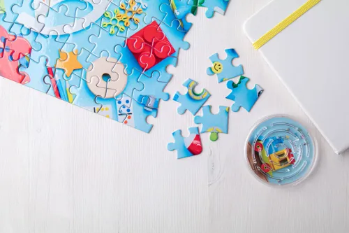 Szublimációs puzzle Suzzle Fehér 
