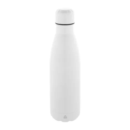 Újrahasznosított rozsdamentes acél kulacs Refill Fehér 