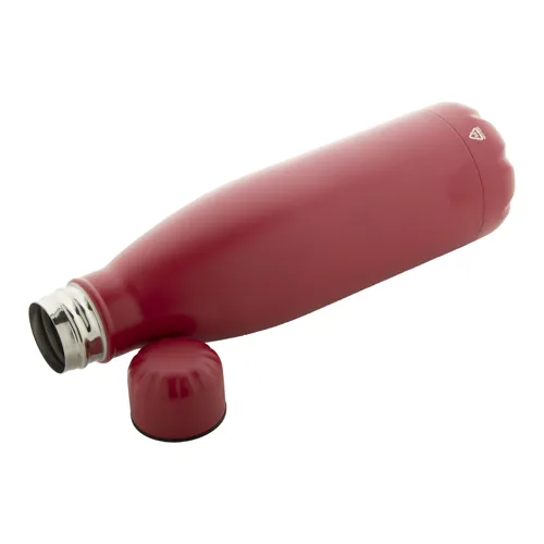 Újrahasznosított rozsdamentes acél kulacs Refill Piros 