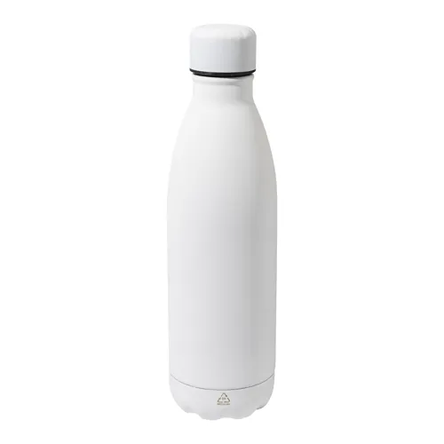 Újrahasznosított rozsdamentes acél kulacs Refill Soft Fehér 