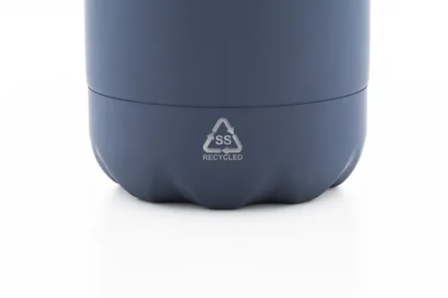Újrahasznosított rozsdamentes acél kulacs Refill Soft Kék 