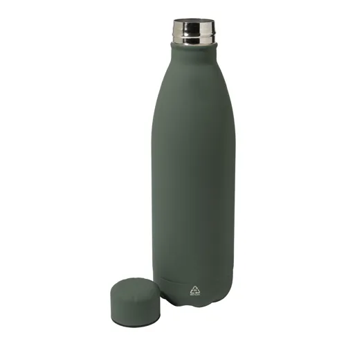 Újrahasznosított rozsdamentes acél kulacs Refill Soft Zöld 
