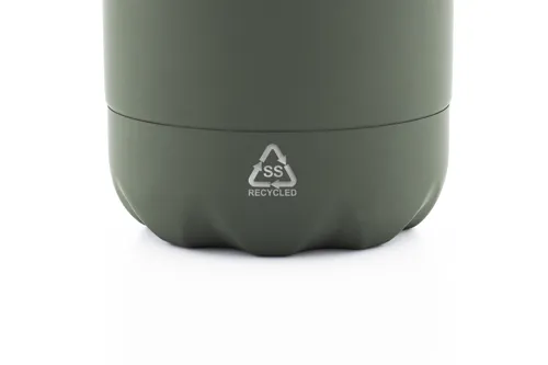 Újrahasznosított rozsdamentes acél kulacs Refill Soft Zöld 