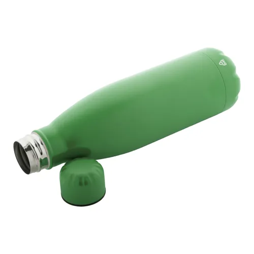 Újrahasznosított rozsdamentes acél kulacs Refill Zöld 