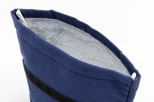 Újrahasznosított vászon hűtőtáska Rekan Cool Kék 
