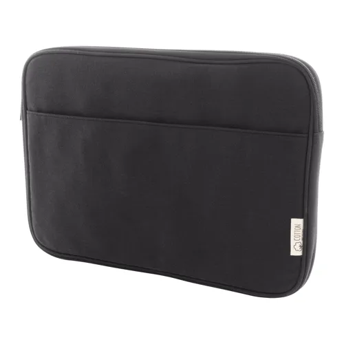 Újrahasznosított vászon laptoptáska Rebyss Comp Fekete 