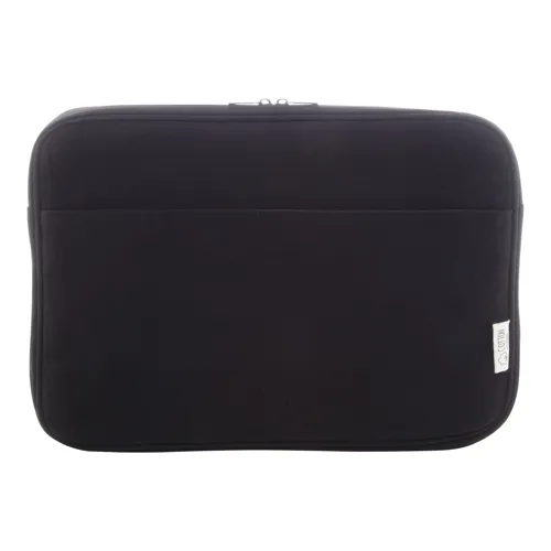 Újrahasznosított vászon laptoptáska Rebyss Comp Fekete 