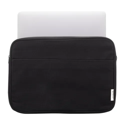 Újrahasznosított vászon laptoptáska Rebyss Comp Fekete 