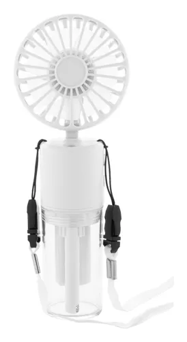 Újratölthető vízpermetes ventilátor Misty Fehér 