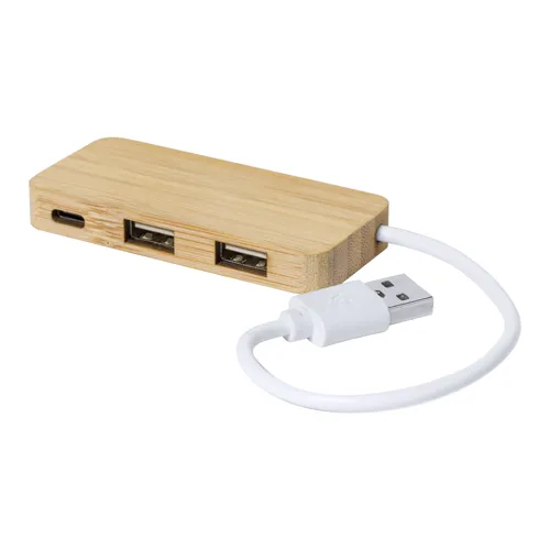 USB hub BooHub Barna 