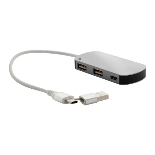 USB hub Raluhub Szürke 