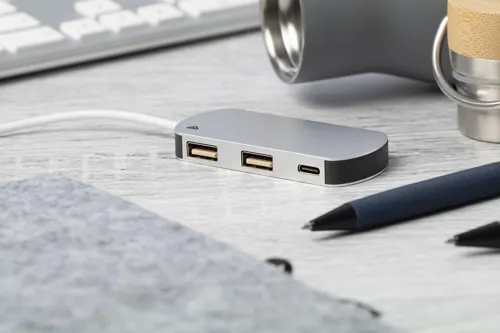 USB hub Raluhub Szürke 