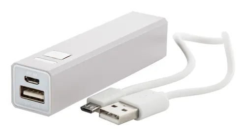 USB power bank Balzur Fehér 