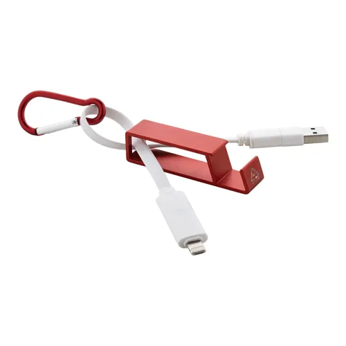 USB töltőkábel Cappy Piros 