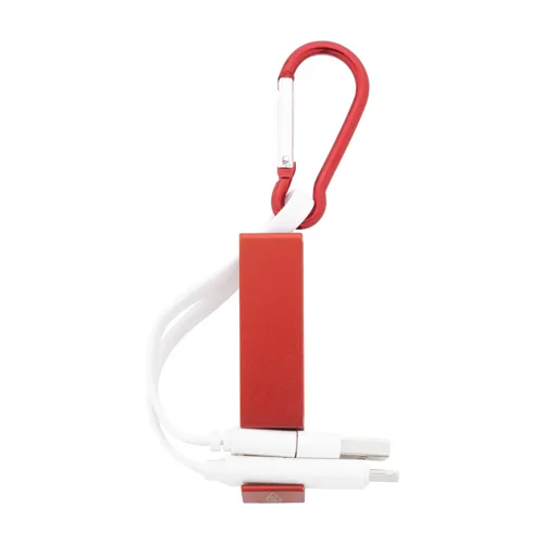 USB töltőkábel Cappy Piros 