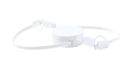 USB töltőkábel Enari Fehér 