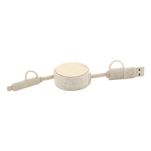 USB töltőkábel Komugo Barna 