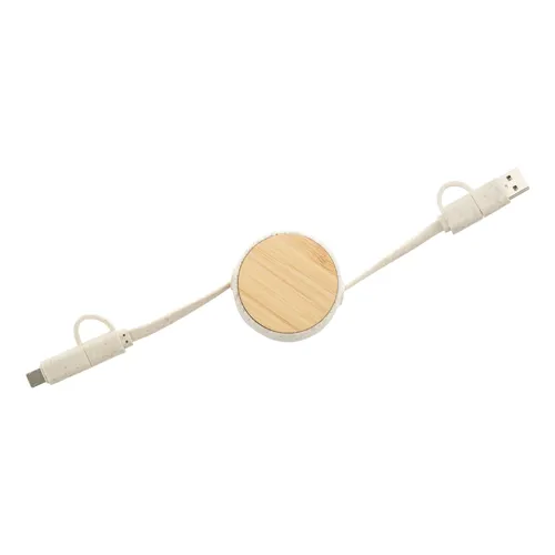 USB töltőkábel Komugo Barna 